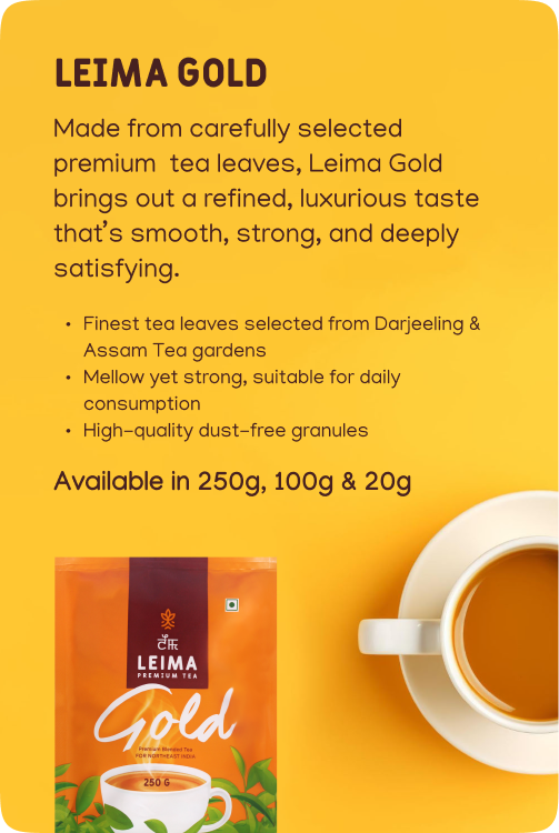 LeimaTea Gold Banner