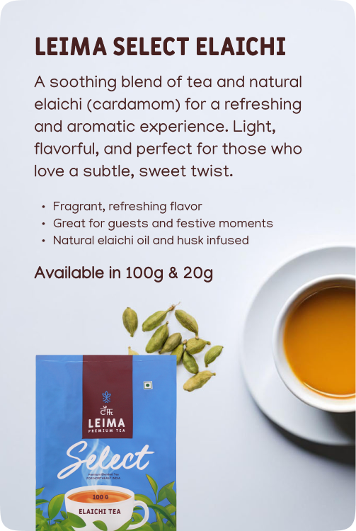 LeimaTea Select Elaichi Banner